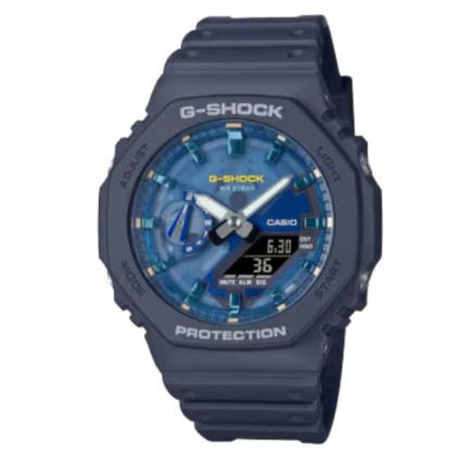 Casio G-shock GA-2100AS-2A Resin Band Digital Analog Men Watch